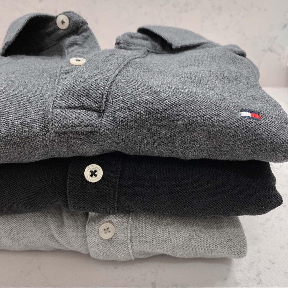 Tommy Hilfiger┆custom fit essential solid polo